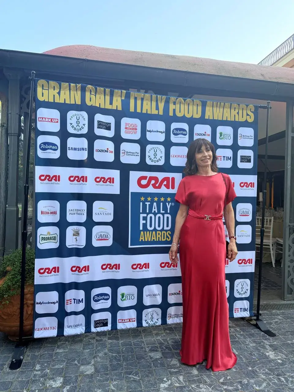Accoglienza degli ospiti prima del Gran Galà