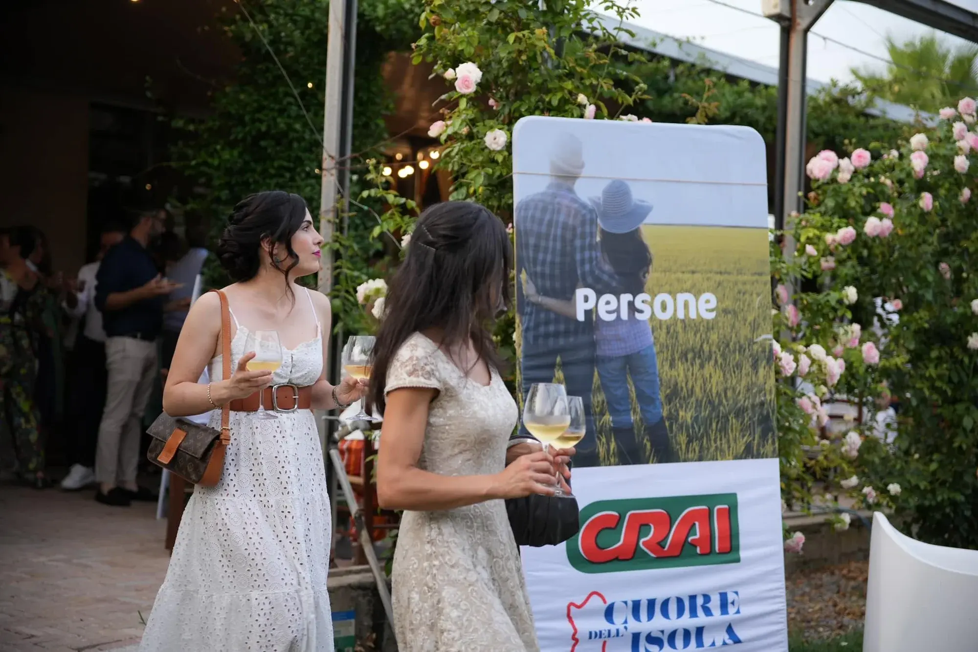 Ospiti e imprese durante un evento Italy Food Awards